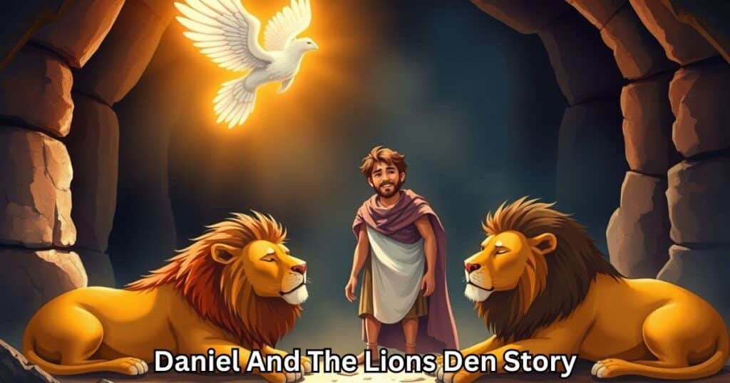 daniel and the lions den story