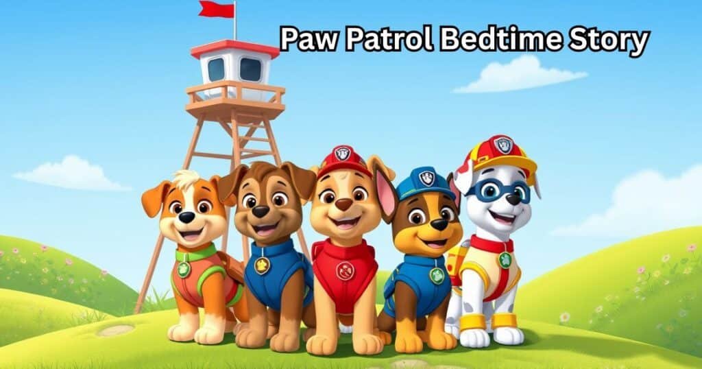paw patrol bedtime story